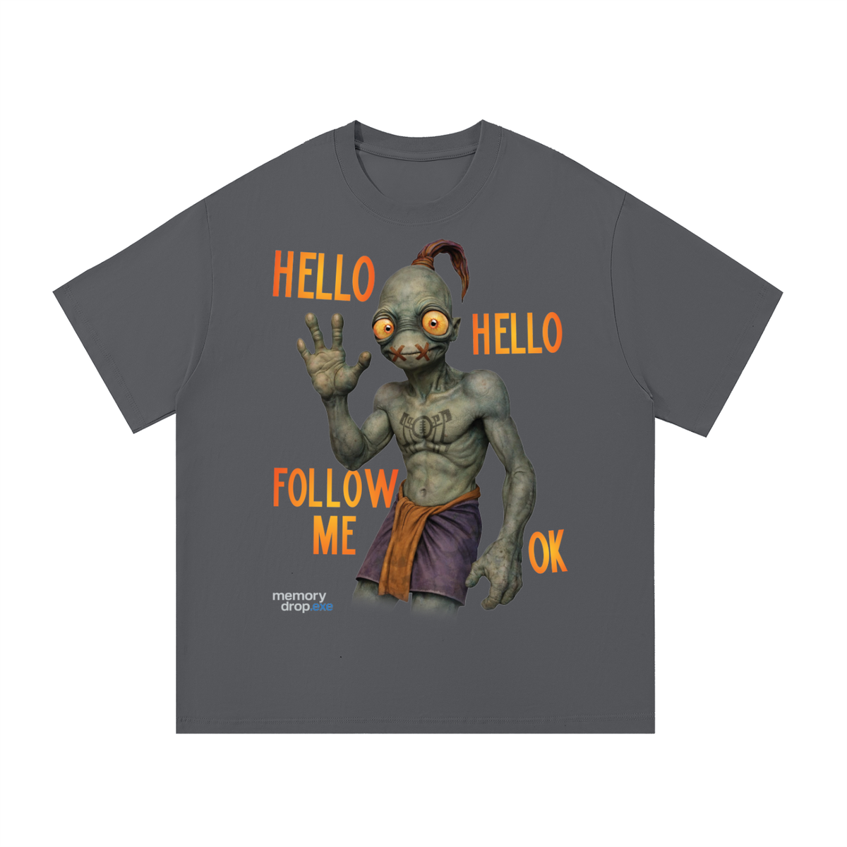 Oddworld: Abe’s 'Follow Me' Essential Cotton T-Shirt