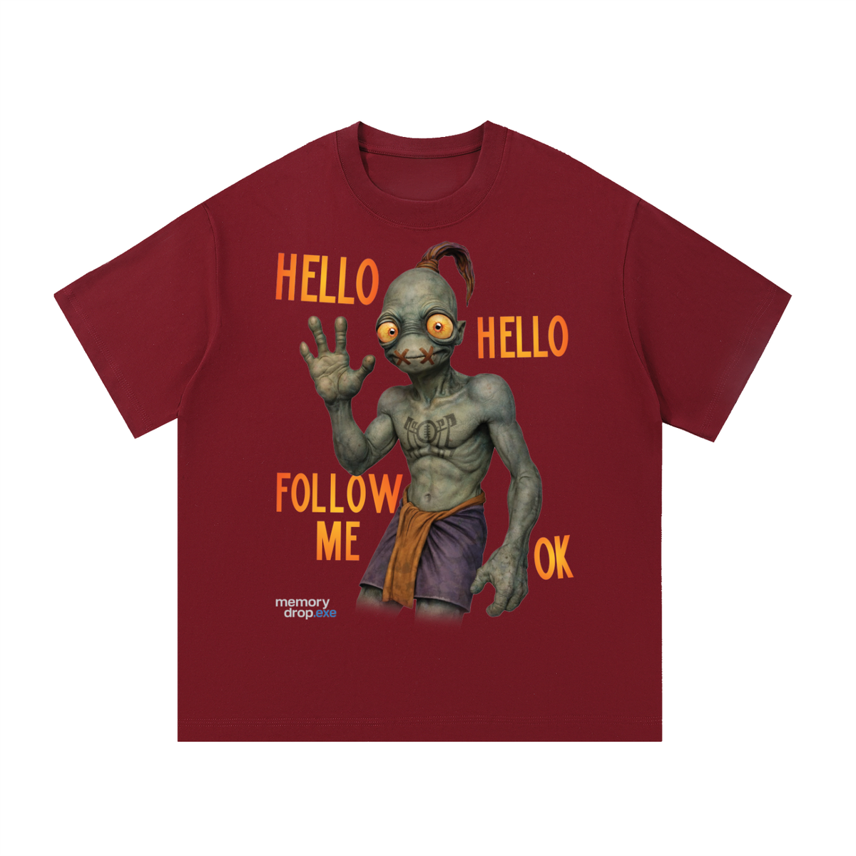 Oddworld: Abe’s 'Follow Me' Essential Cotton T-Shirt