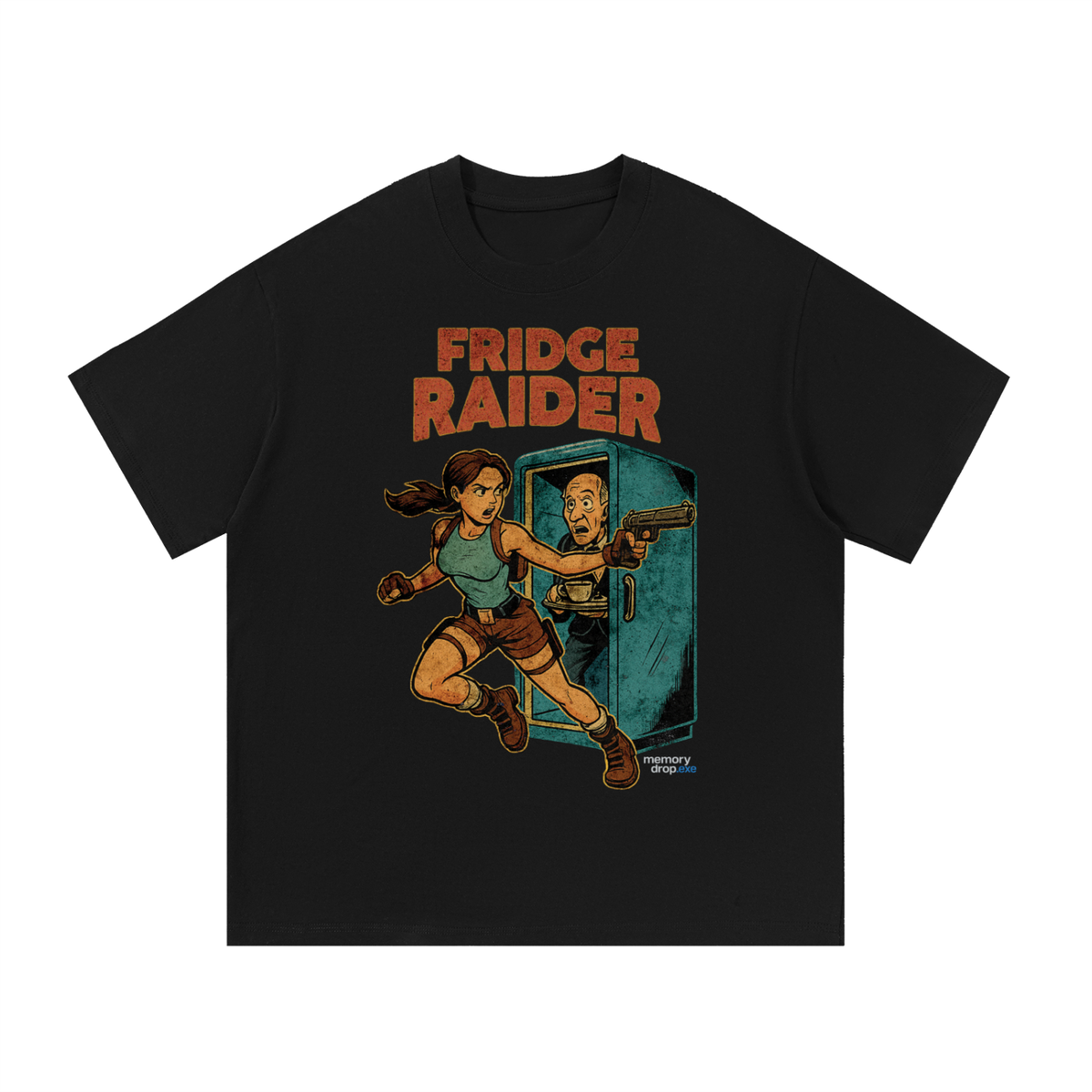 Fridge Raider  The Tomb Raider Tee